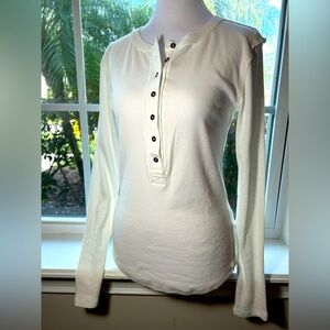 NWT🌷Free People Henley Long Sleeve Top